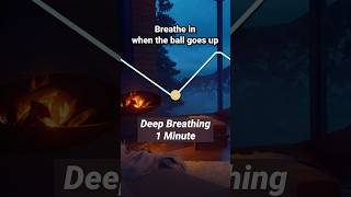 Deep Breathing for Anxiety 1 Minute 46 relaxing breathing breathingexercise [upl. by Aryamo105]