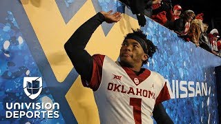 Kyler Murray seleccionado por los Athletics y estrella colegial ¡en fútbol americano [upl. by Annadroj542]