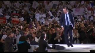 François Hollande au Bourget [upl. by Seilenna540]