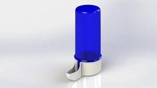 SolidWorks Birds Water Feeder [upl. by Eldwon]