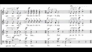 Tadeja Vulc  EPILOG EPILOGUE for body percussion and mixed choir SATB div a cappella [upl. by Effy]