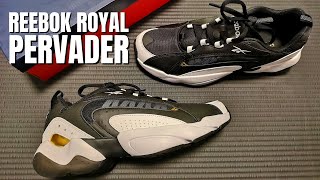 QUICK LOOK REEBOK ROYAL PERVADER quotBLACKWHITEquot [upl. by Pyotr]