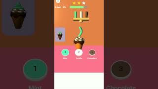 Making a chocolate 🍫 vanilla and mint flavour ice cream 🍦viralvideo viralshorts [upl. by Mariand]