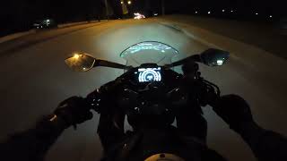 CHILL 25 MIN NIGHT RIDE  RAW SOUND  2024 CFMOTO 450ss [upl. by Boony]