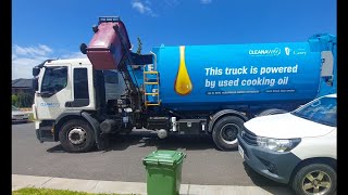 City of casey fogo chopout with new cooking oil fueled truck a casey spare and ex Geelong on garbage [upl. by Dragde]