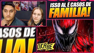 Carnificina Marvel Comics  Carnificina Absoluta  Okabe  REACT EM CASAL [upl. by Ohare870]