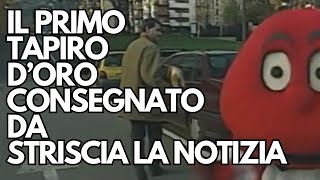 IL PRIMO TAPIRO DORO della Storia di Striscia la Notizia 1996 [upl. by Nivat]