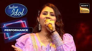 Indian Idol S14  Adya की Singing ने कर दिया सभी Judges को Mesmerize  Performance [upl. by Tiras]