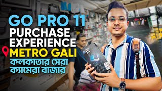 Metro Gali Camera Market Kolkata  Go pro 11109 price in metro gali  MM Photography  Writam Roy [upl. by Nytsyrk]