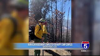 US Forest Service finishes burn scar assessment from Happy Camp Complex [upl. by Fennessy]