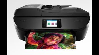 HP Envy Photo 7855 Review  HP Print Photos [upl. by Anaib]