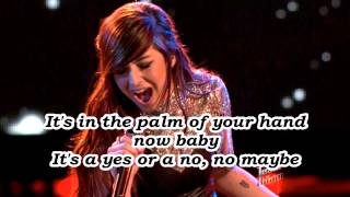 Christina Grimmie  The Voice  Dark Horse Lyrics [upl. by Iem336]