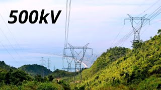 500kV transmission lines in Vietnam 🇻🇳 [upl. by Paucker]