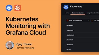 Kubernetes Monitoring in Grafana Cloud Getting started [upl. by Wilen]