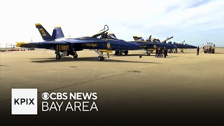 Blue Angels practice ahead of Fleet Week airshow [upl. by Duval152]