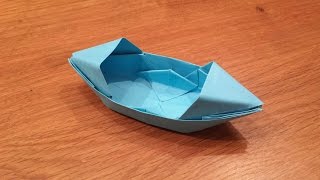 How To Make a Paper Boat That Floats  Origami [upl. by Pelletier]