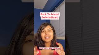 How to Create a Bulletin Board for Your Classroom for Teachers  Back to School Classroom Setup [upl. by Rawley]