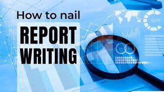 How to write a report writing easily  full format [upl. by Ydnab]