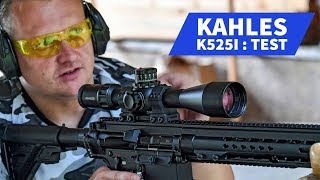 Kahles K525i tactical riflescope test [upl. by Onahpets]