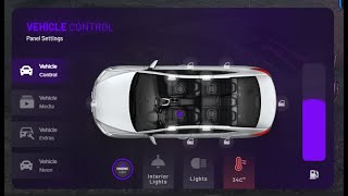 PAID QBESX Vehicle Control  Control panel Youtube Music play Neon and Extras [upl. by Freeborn]