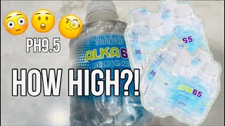 Alka 65 Restore amp Hydrate Water Review [upl. by Nosidam158]