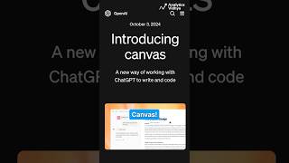 ChatGPT 40 Canvas  The Game Changer Explained ainews [upl. by Resay47]