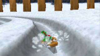 Mario Party DS  Nothing to Luge [upl. by Ithaman]