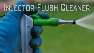 Universal Fuel Injector Flush Cleaner with carb cleanerCleaning injectors without expensive tools [upl. by Elston]