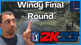 LAST Chance to be Great…  Round 4  TGC Tours Platinum  Stony Creek GC  pga 2k23 gameplay [upl. by Dawaj491]