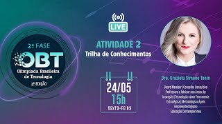 LIVE OBT Trilha do Conhecimento [upl. by Bassett688]