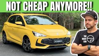 Best CHEAP new car in Australia  MG 3 petrol review  MG MG3 review 2024 ICE [upl. by Beuthel592]