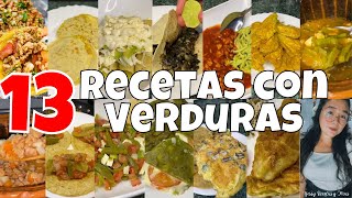 ✅Maratón de Recetas Fáciles y Económicas con Verduras 13 Recetas Menú Semanal🥦🥕​⁠ ​⁠fyp viral [upl. by Weixel299]