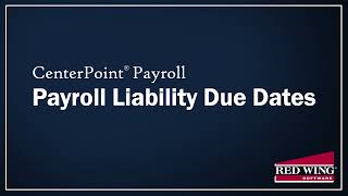 How to Create Payment Terms for Payroll Liabilities and Track when Due using the Tasks Feature [upl. by Ada]