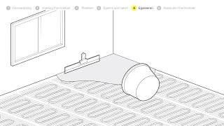 Hoe plaats je een elektrisch vloerverwarming [upl. by Lahey828]