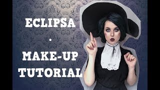 Eclipsa Queen of Darkness MAKEUP TUTORIAL Star vs the forces of Evil [upl. by Russell]