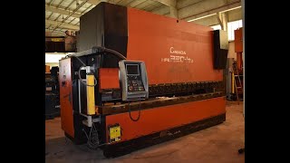 14 Amada Promecam 242 Ton 6Axis CNC Hydraulic Press Brake For Sale [upl. by Miarfe]