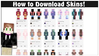 How to Download Minecraft Skins [upl. by Nomma]