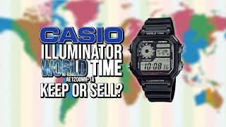 Casio Illuminator World Time  Keep or Sell [upl. by Mohorva]