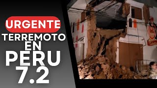 🔴URGENTE🔴MEGA TERREMOTO SACUDE PERU SE REPORTAN DERRUMBES Y SE EMITEN ALERTAS DE TSUNAMI [upl. by Adnahcal670]