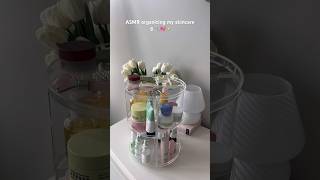 ASMR aesthetic skincare organization🫧🎀 skincare aesthetic asmr asmrsounds organization [upl. by Sylvie751]