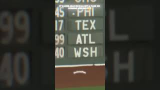 Adam Duvall Hits A WALK OFF HOMERUN on opening day 2023😱🔥 shorts [upl. by Lainahtan356]