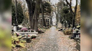 A Walk Through Rakowicki Cemetery in Krakow Poland [upl. by Netsoj]