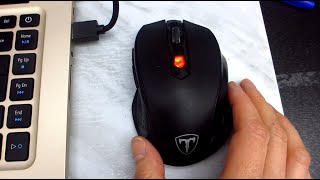 HOTWEEMS Wireless Mouse D09 Review [upl. by Eiznek]