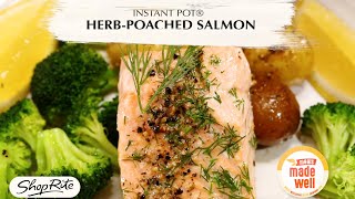 How to Make Instant Pot Herb Poached Salmon [upl. by Angelique705]