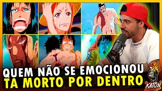 AS CENAS MAIS EMOCIONANTES DE ONE PIECE  Katon Podcast [upl. by Acinoev]