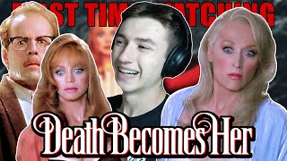 DEATH BECOMES HER 1992 Movie Reaction  First Time Watching [upl. by Norret265]