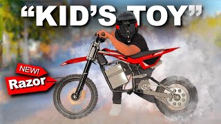 I Built an INSANE Electric Mini Dirt Bike 60mph [upl. by Bachman]