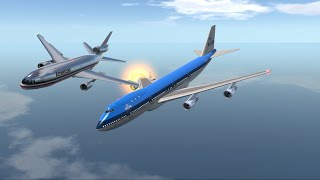 MidAir Collision Compilation in SimplePlanes 8 [upl. by Behrens477]