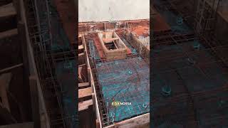 CONSTRUINDO NOSSA PISCINA CONSTRUÇÃO DE PISCINA COMO FAZER PISCINA EP 3 PARTE 1shorts [upl. by Johm458]