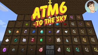 All the Mods 6 To the Sky  Ep6  AUTO HAMMER SIEVE STORAGE [upl. by Ahsinned]